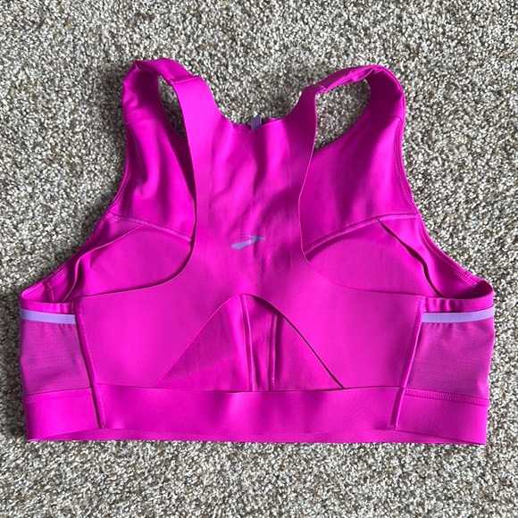 Brooks High Neck Racerback Running Bra - Picture 2 of 4